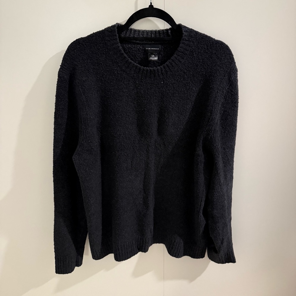 Boucle Black Sweater
